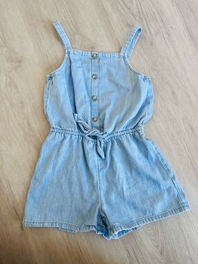 Girls old navy denim romper